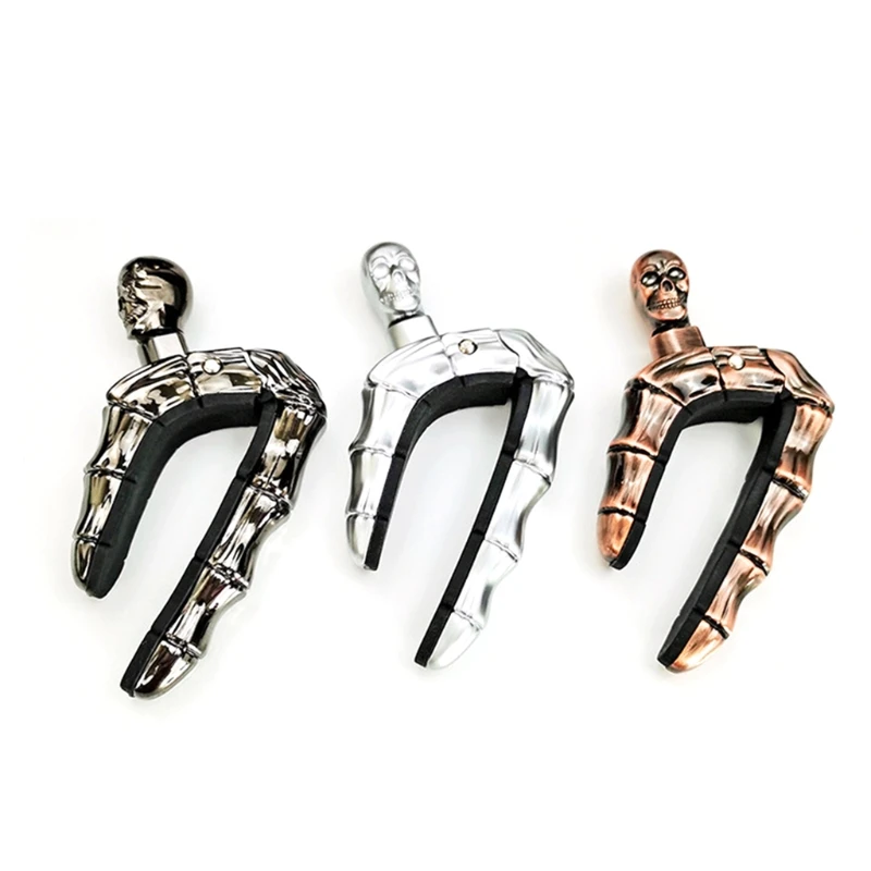 

Skull Screw Alloy Guitar Capo Skeleton Finger Key Clamp for Folk Electric Guitar 24BD
