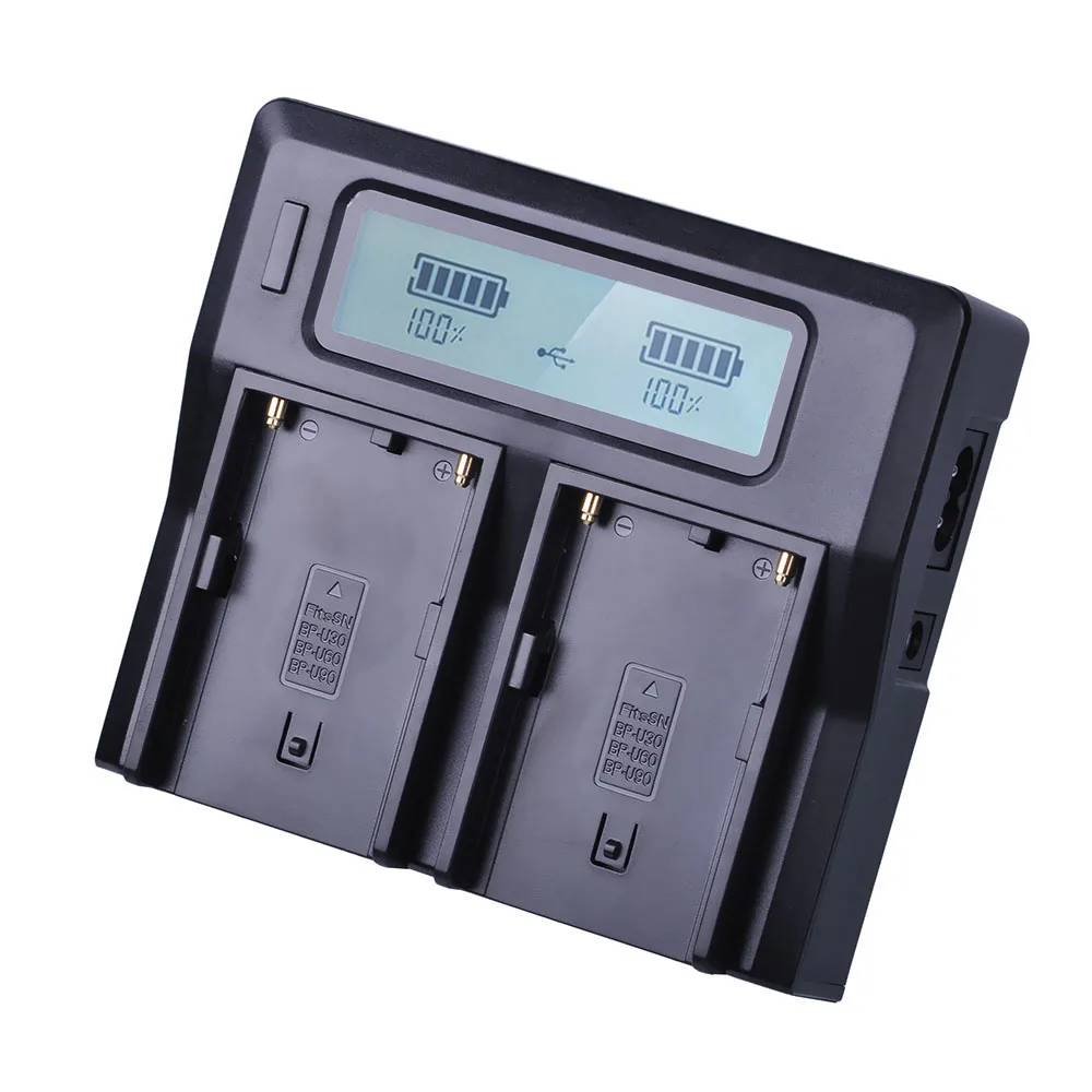 2-Pack BP-U60 Литий-ионный аккумулятор 5200 мАч для Sony BP-U90 BP-U30 PMW-200 PMW-300 PMW-EX1 PMW-EX3 PMW-EX1R PMW-F3