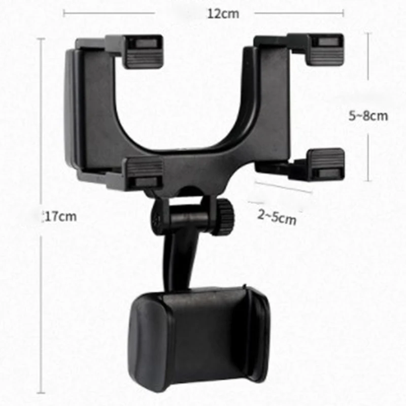 

Universal Car Phone Holder Car Rearview Mirror Mount Phone Holder 360 Degrees For iPhone 8 Samsung GPS Smartphone Stand