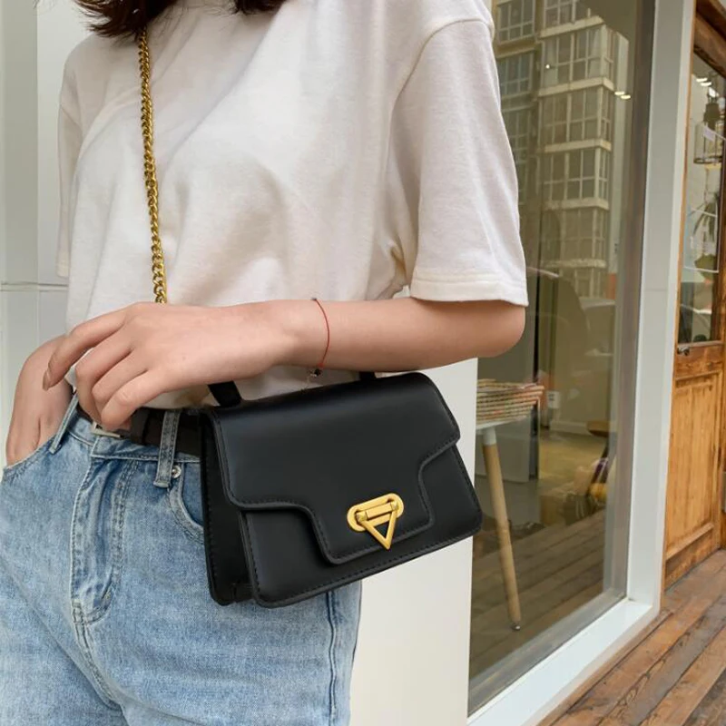 

Popular Style Shoulder Bag Chain Strap Crossbody Bags for Women Messenger Bags PU Leather Handbag Designer High Quality