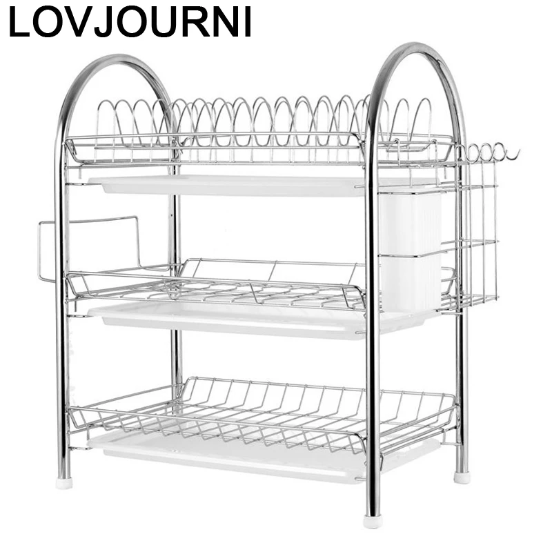 

Egouttoir Vaisselle Cosina De Almacenaje Stainless Steel Dish Organizador Cuisine Cozinha Cocina Kitchen Storage Rack Holder