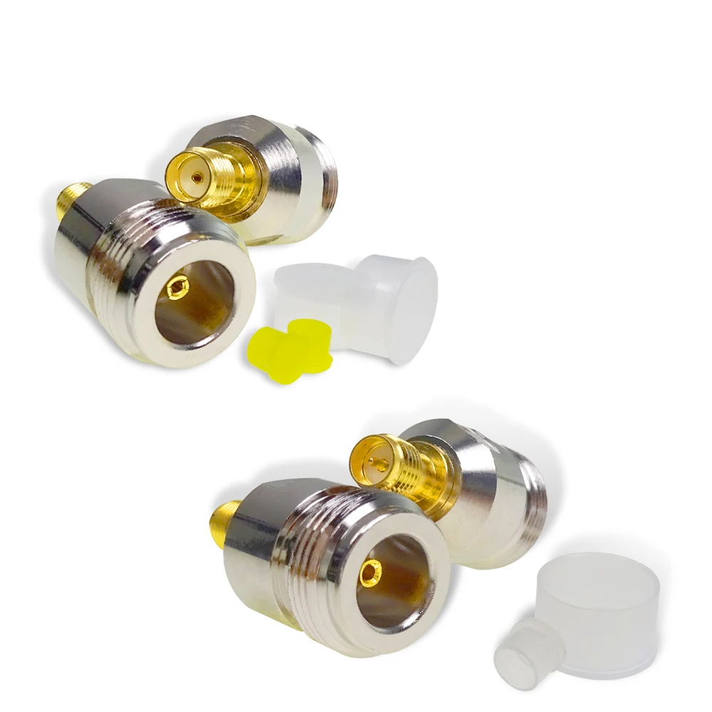 Разъем Cleqee SMA в N RF адаптер разъем штекер никелирование гнездо Позолоченный