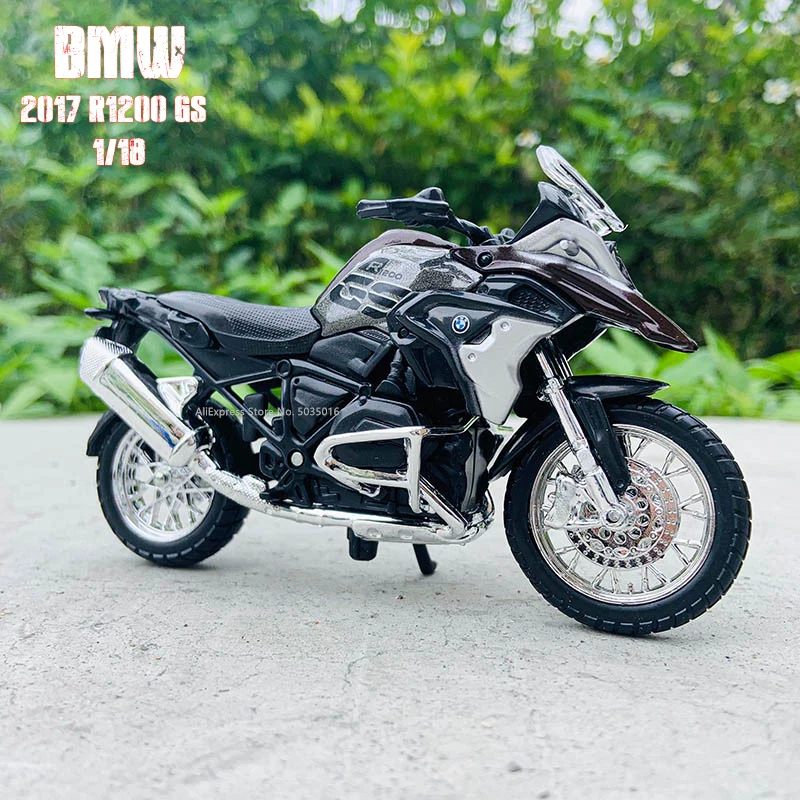 

Оригинальная Авторизованная модель мотоцикла Maisto 1:18 BMW R1200GS Silvardo из сплава, игрушечный автомобиль