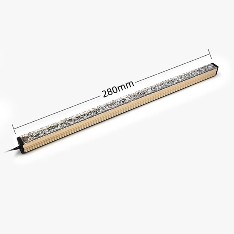 

COOLMOON 2PCS Computer RGB Color Light Strip Chassis Light with Controller with Magnetic Multicolor RGB Pollution Color Lamp
