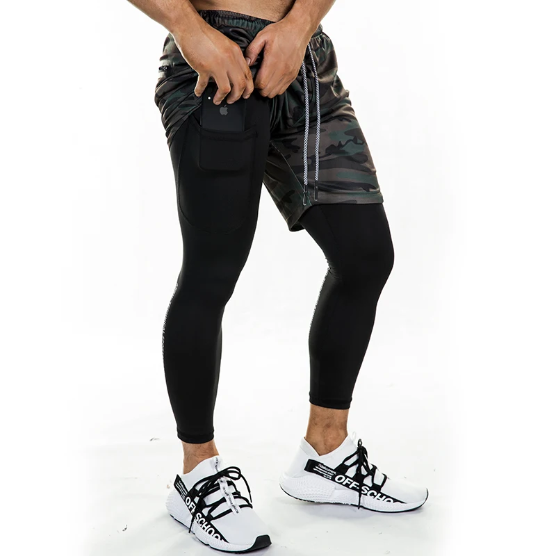 TWTOPSE 2 IN 1 Cycling Pants Quick Dry Men MTB Mountain Road Bike Bicycle Anti-sweat Outdoor Sports trousers | Спорт и развлечения