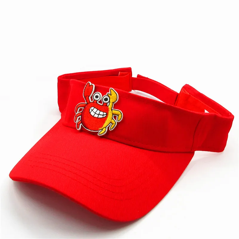 2024 хлопковые козырьки с вышивкой в виде краба бейсболка регулируемая кепка Snapback