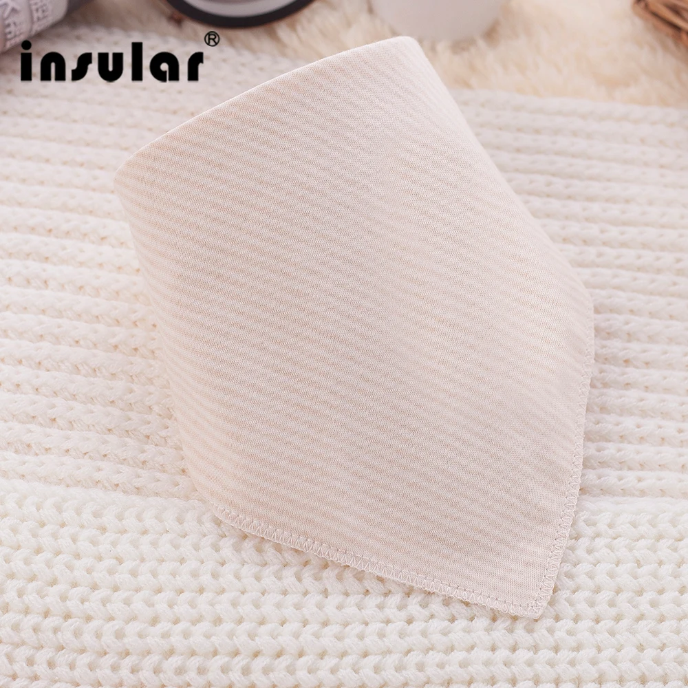 Натуральный Цветной мягкий хлопковый нагрудник для новорожденных девочек