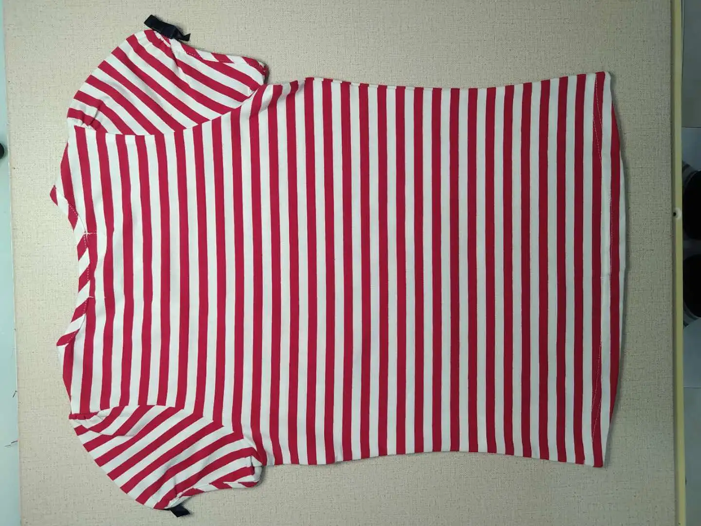 Детские футболки для девочек в полоску с коротким рукавом и принтом хлопковая