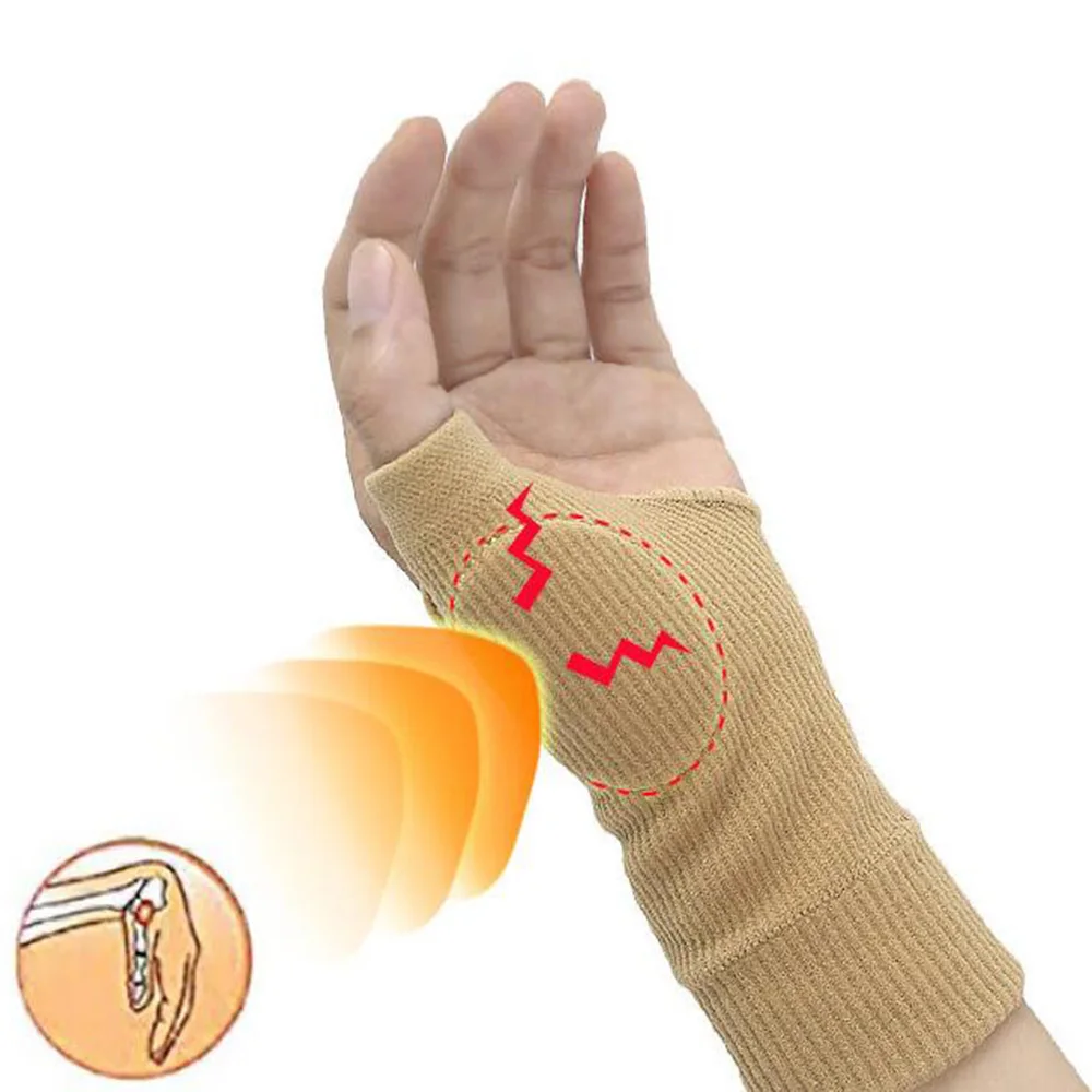 

1 Pair Spandex Keep Healthy Brace Bandage Stabiliser Thumbs Splint Gym Pain Relief Hands Care Wrist Support Arthritis