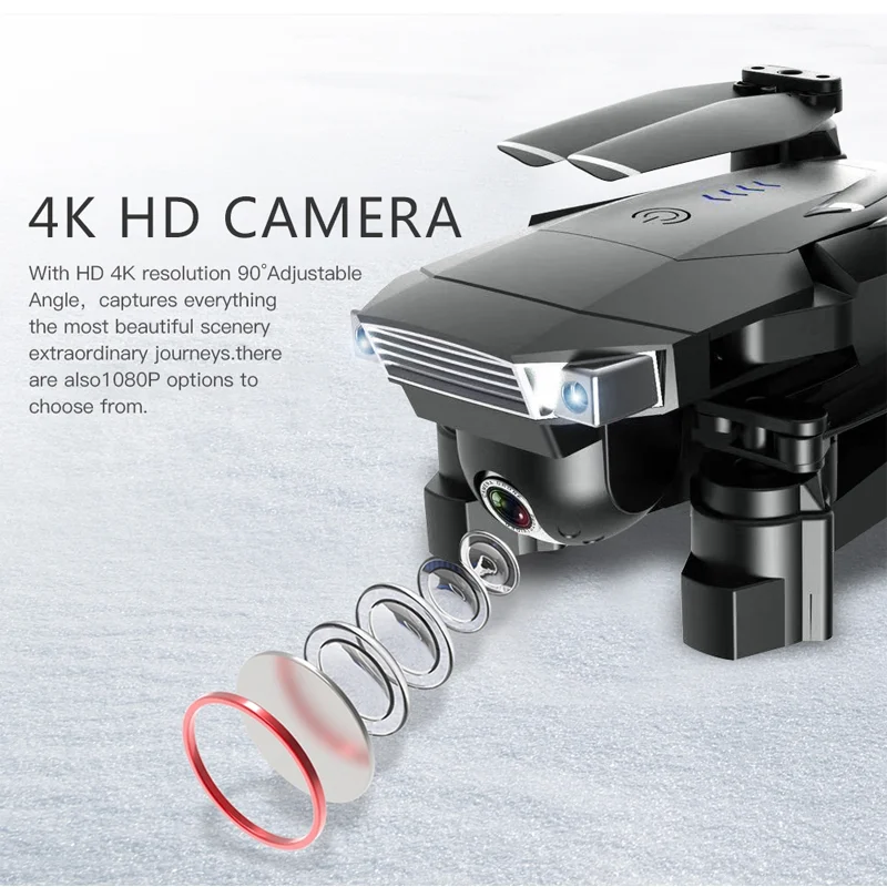Радиоуправляемый Дрон LAUMOX SG901 4K 1080P HD камера оптический поток Wi Fi FPV