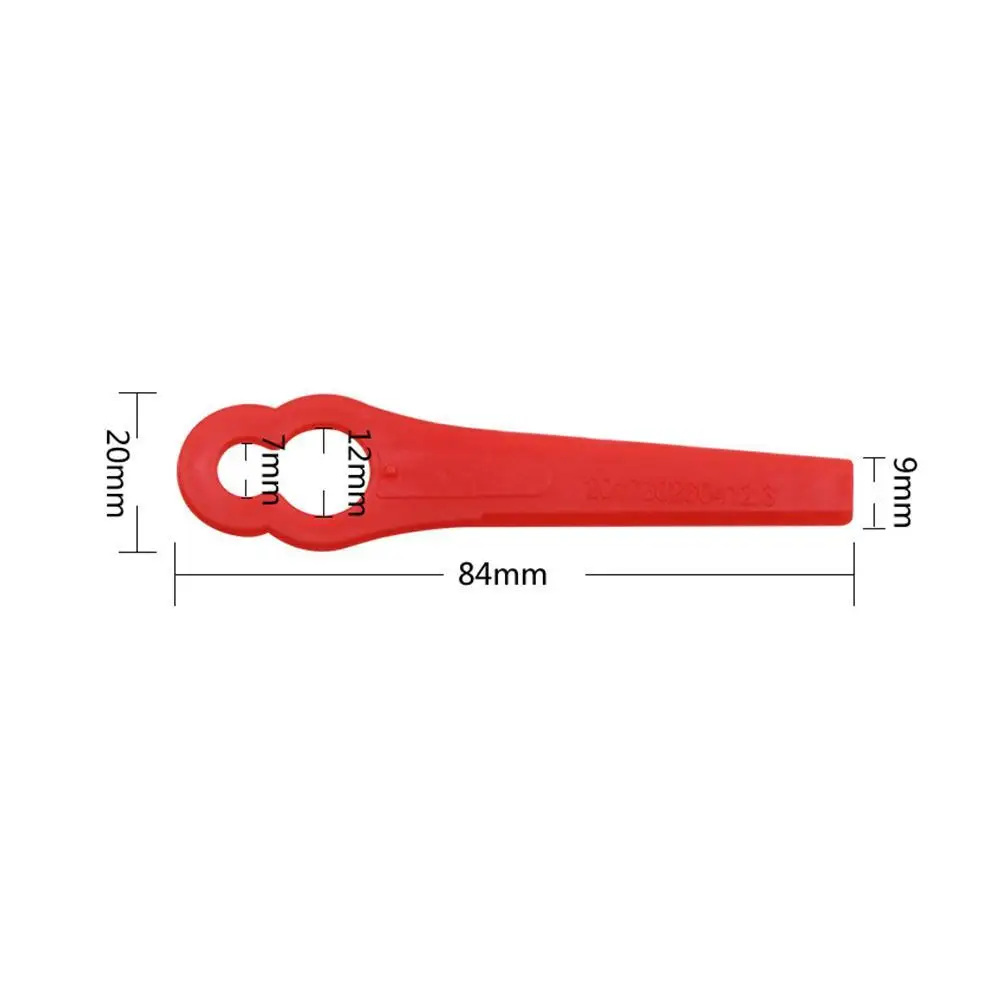 

5Pcs/Set Swing ABS Plastic Blade Pendants For Cordless Grass Trimmer Garden Timmer Tool Parts Garden Tool