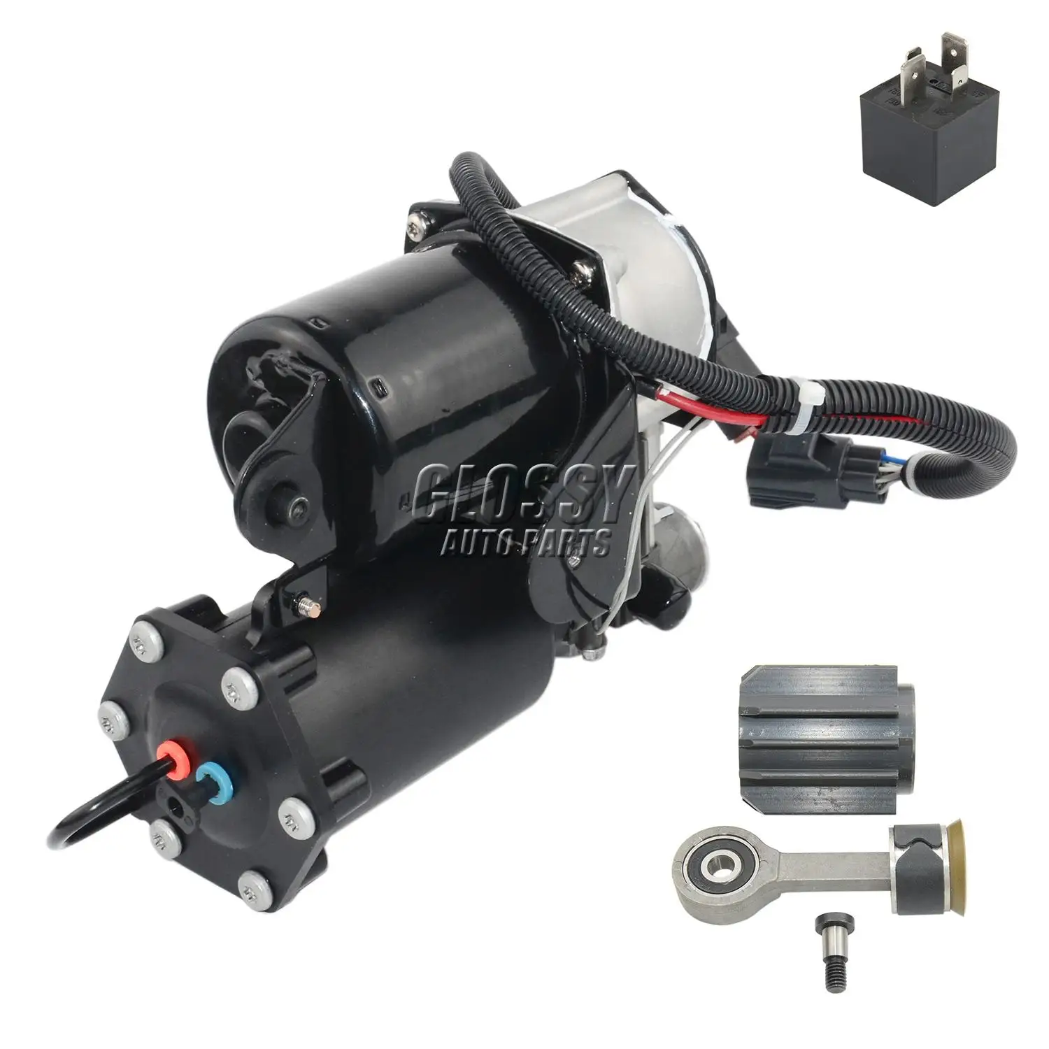 Компрессор с пневматической подвеской AP03 насос Hitachi style + реле комплект для