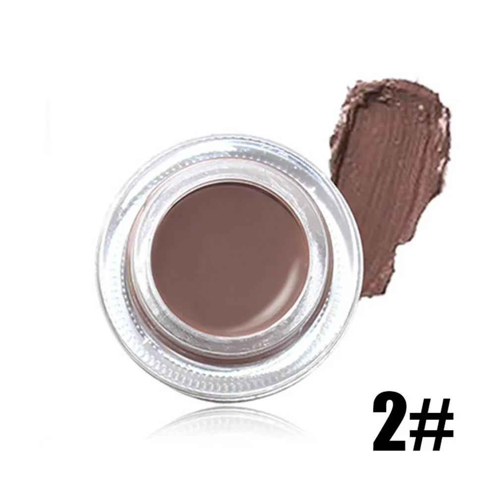Eyebrow Pomade Liner and Cream with Brush - Long Lasting Brow Color Gel Eyebrows Enhancers that Fills Shape HJL2019 | Красота и