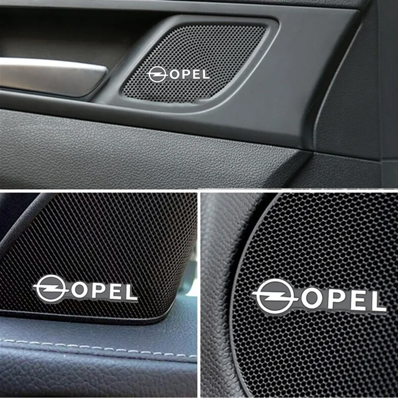 4 шт./лот подходит для Opel Astra Insignia Mokka Zafira Corsa Vectra Antara Meriva наклейки из сплава