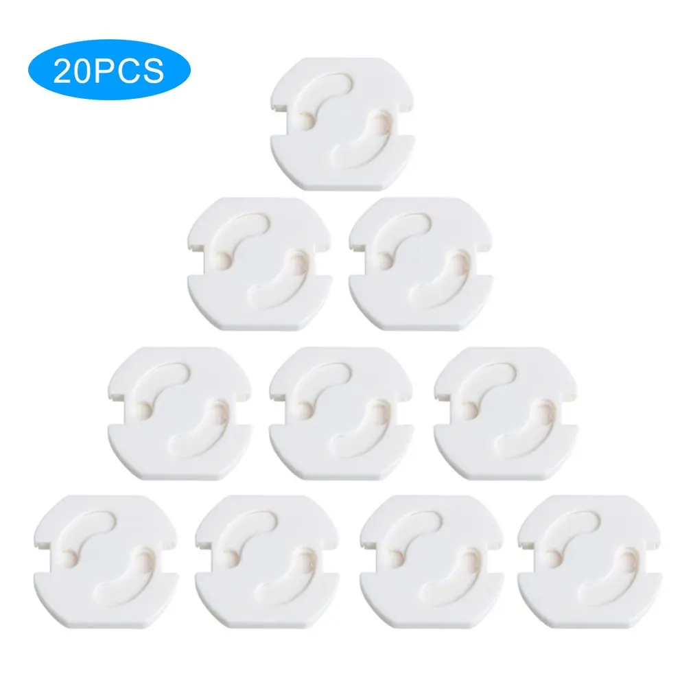 

20pcs Child Safety Lock For Socket With Twist Mechanism Socket Fuse For Toddlers Child Socket Safety Lock