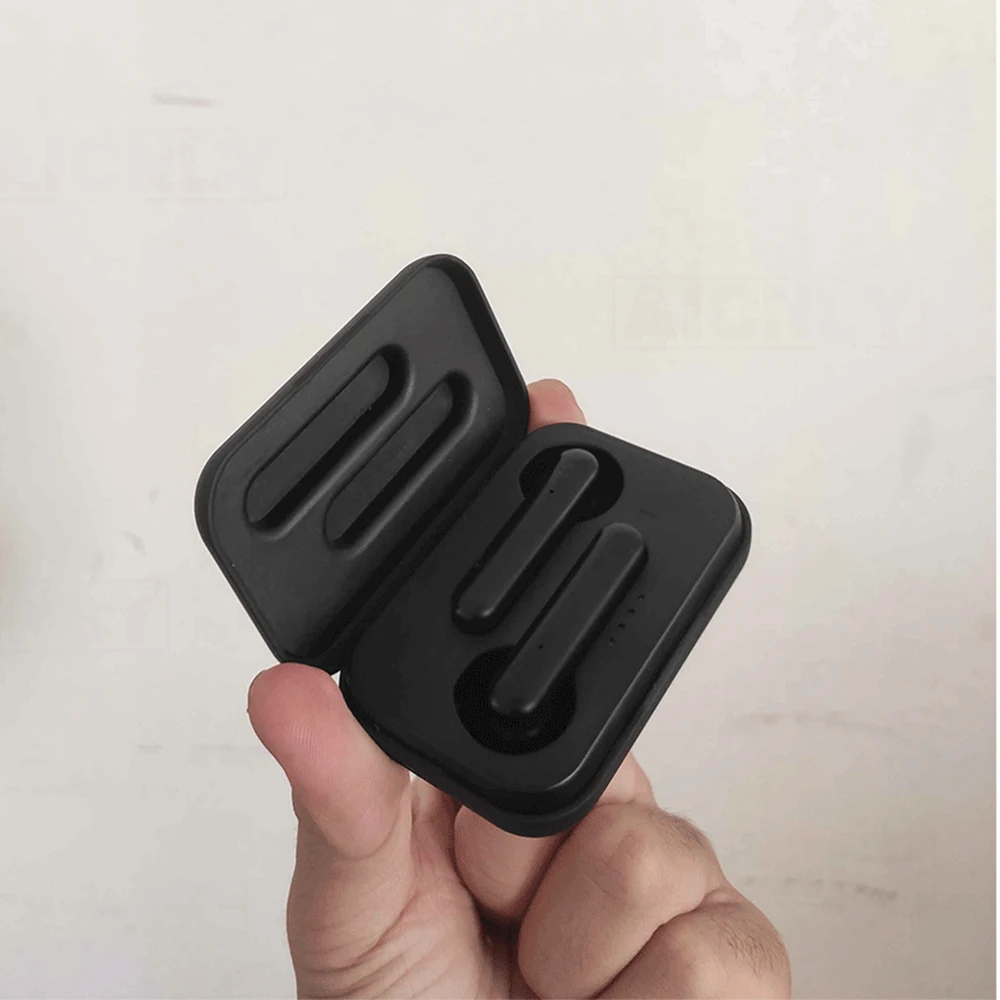 Наушники вкладыши с шумоподавлением X12 TWS Bluetooth Hi Fi 8D Черные Спортивные