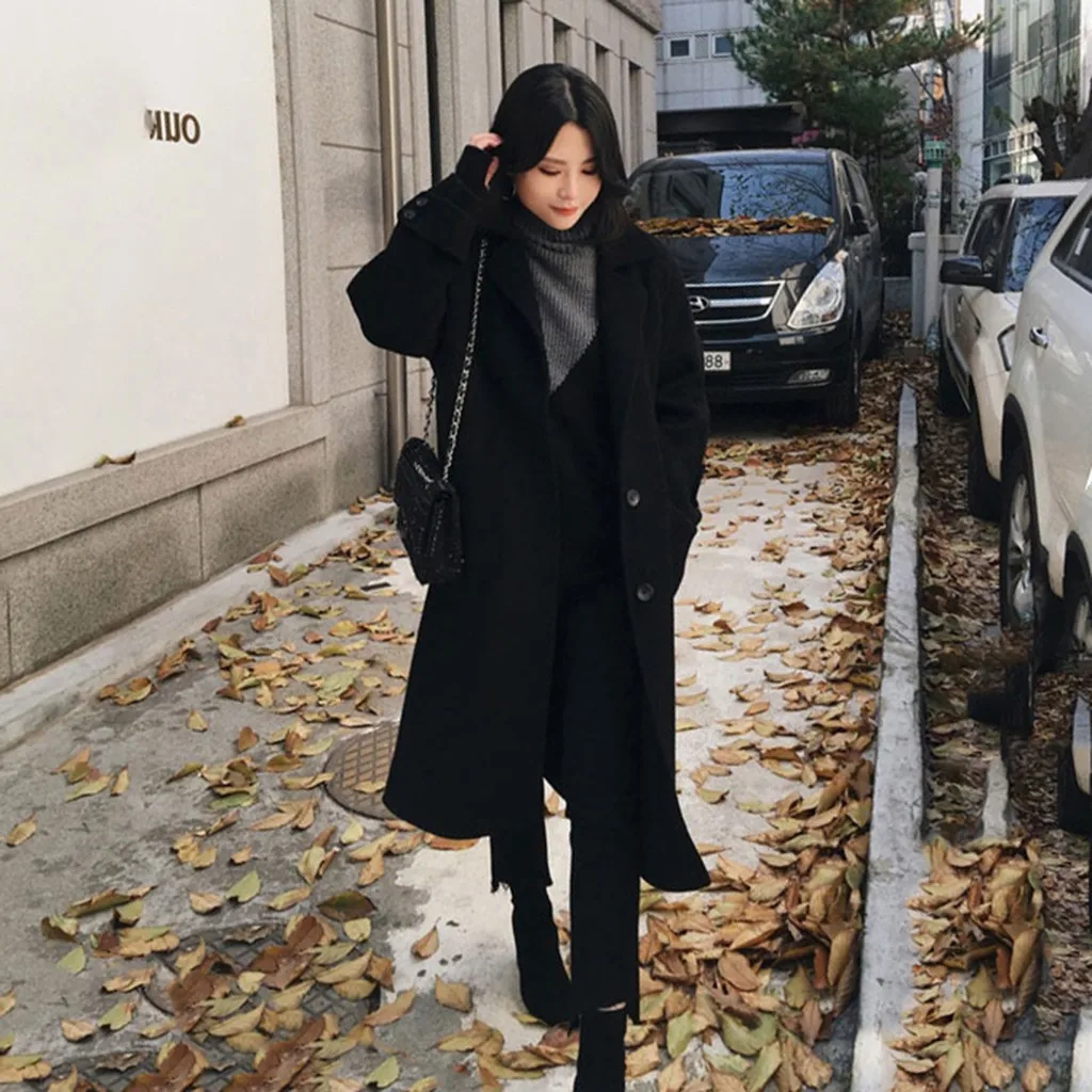 Сексуальный офисный женский кардиган размера плюс с длинным рукавом Свободный