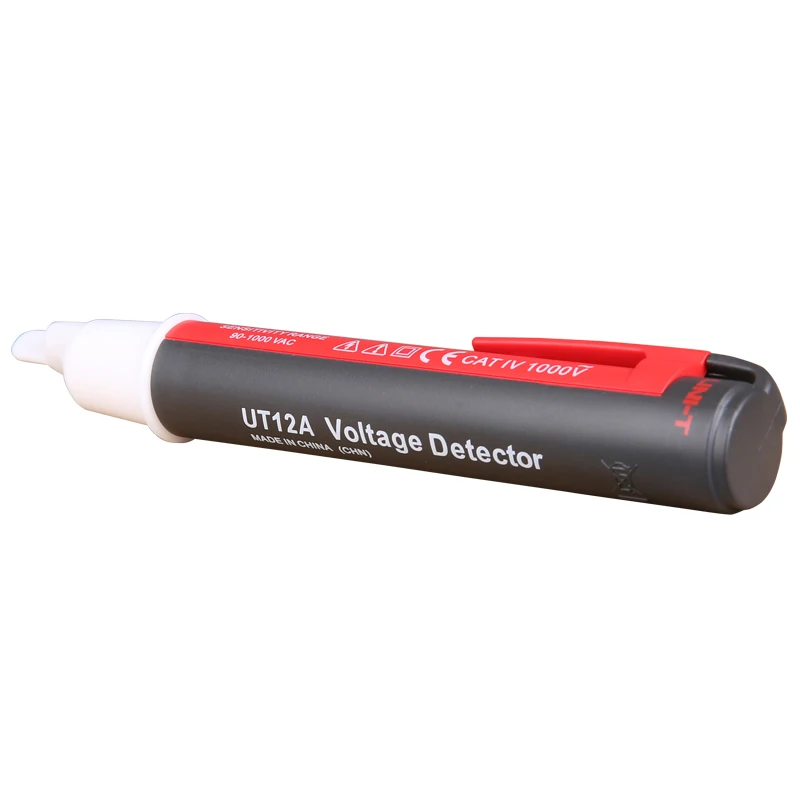 UNI-T UT12A/UT12B/UT12C Бесконтактный детектор напряжения тестер звуковой светодиодный
