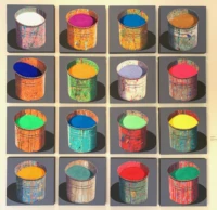 paintings of stephane braud acrylic painting paint bucket with paint