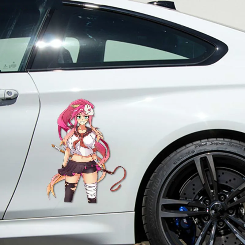 

Helmet Sticker Kagu Chan Kiss Cute Cartoon 3D Stickers for Car Anime Motorcycle Decals KK 13cm X 15cm