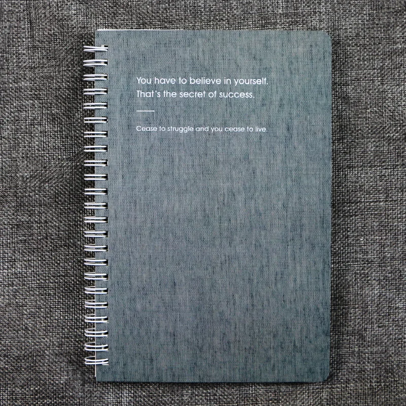 Новый блокнот A5 портативный карманный с рулоном для изучения иностранных языков