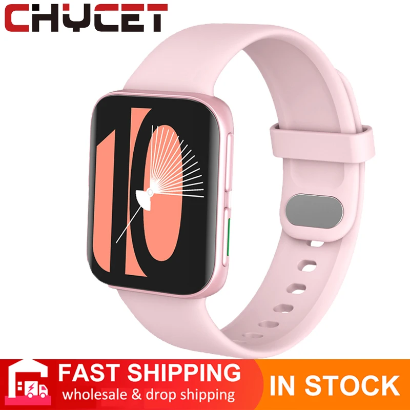 

CHYCET New Smart Watch Women 2021 Men 1.75 Color Screen Full touch Fitness Tracker Bluetooth Call Smart Clock Ladies Smartwatch