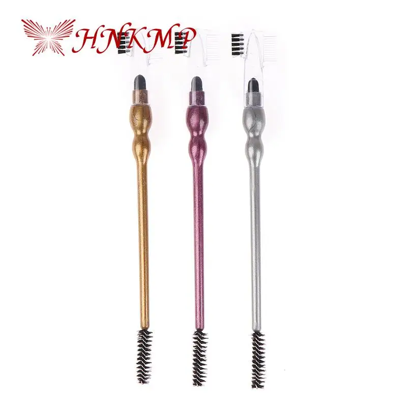

NEW! Double Ended Eyebrow Brush And Comb Dual Eyebrow Lash Comb Brow & Lash Shaper For Beginner