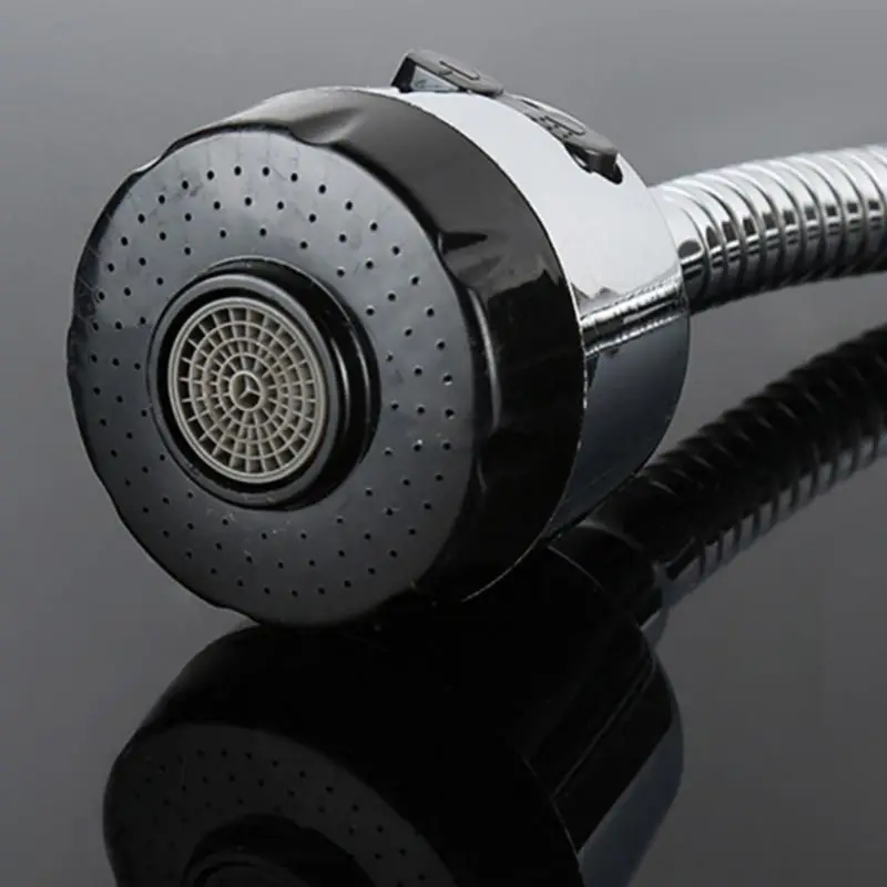 

360 Degrees Rotation Sink Faucet Pipe Stainless Steel Kitchen Sink Spout Water Saving Outlet Fexible Tube Single Handle