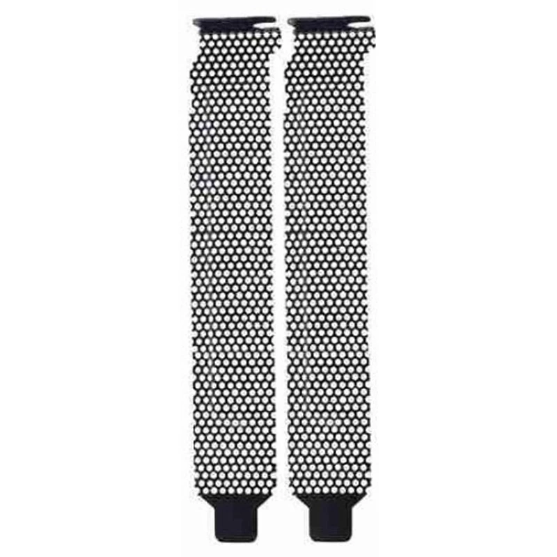 

5PCS Ventilation Deflector Computer Chassis Bezel PCI Bit Expansion Slot Block Sound Card Bezel(with 5 Screws)