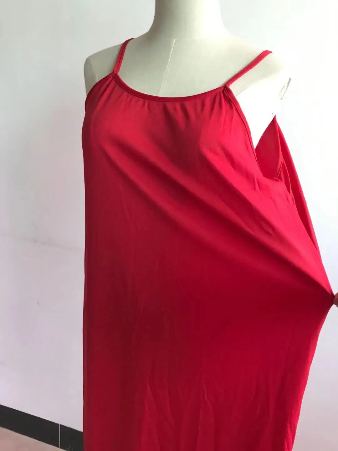 Женская ткань из полиэстера кружевная подкладка Внутреннее платье тонкий пояс