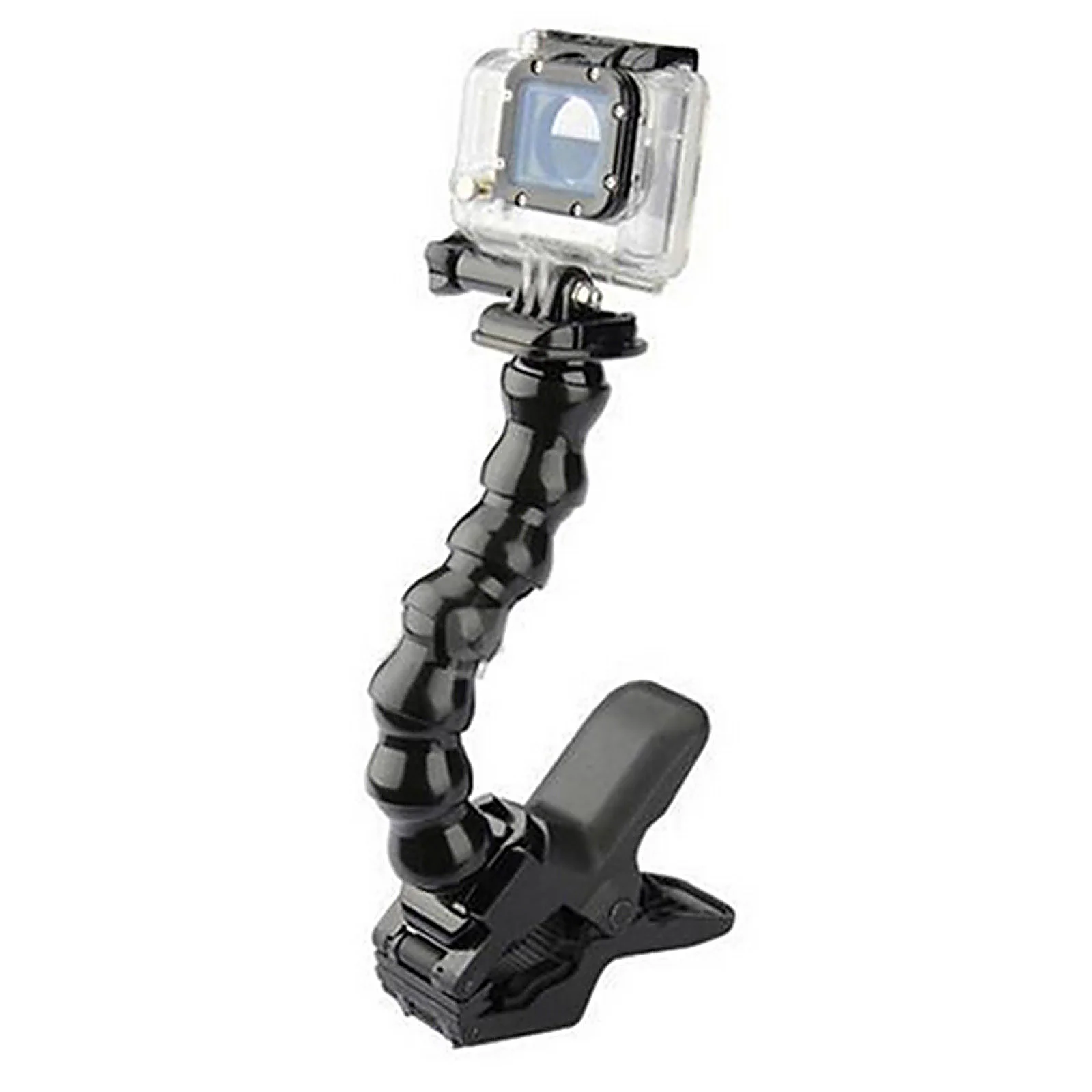 Регулируемый зажим для крепления на руку изогнутый гусиный шейный шланг GoPro Hero 3/3