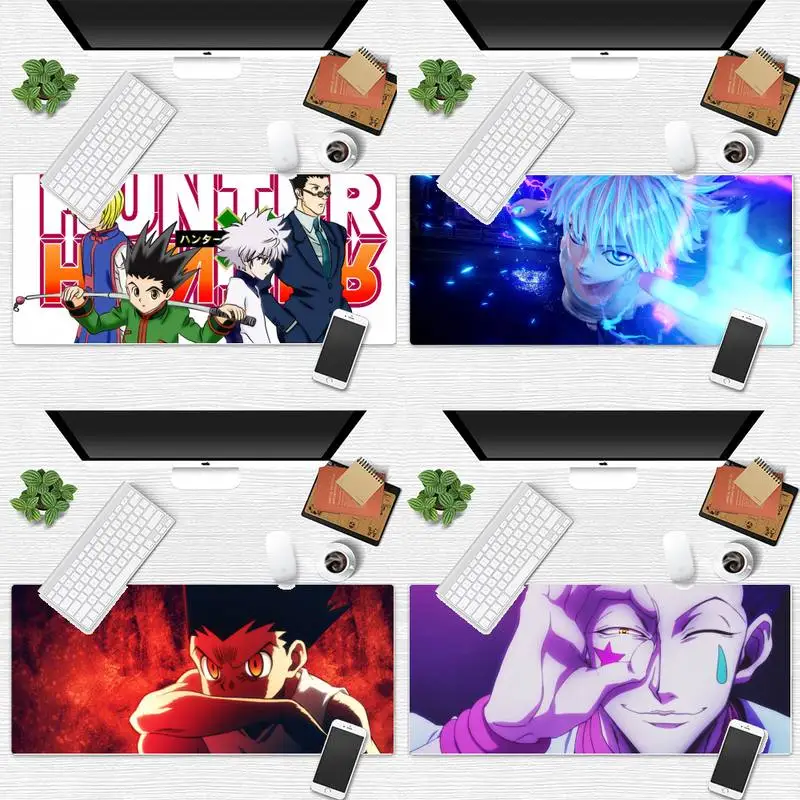 

Hunter X Hunter Killua Figure DIY Design Pattern Desk Table Protect Game Office Work Mouse Mat pad X XL Non-slip Laptop Cushion