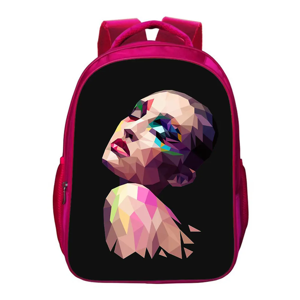 

Hot Sale Ariana Grande Backpack Boys Girls Students School Bag Teens Bookbag Kids Rucksack New Casual Men Women Travel Bag Gift