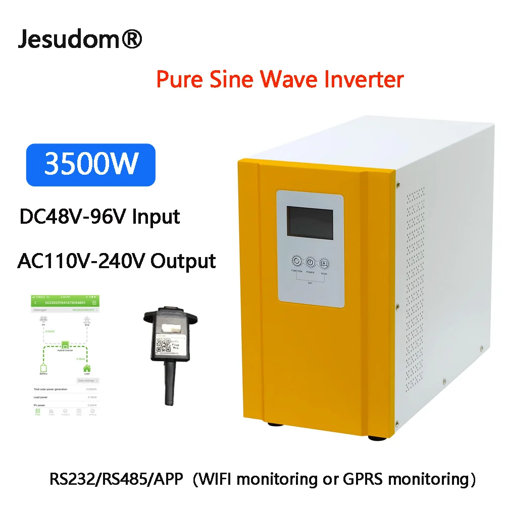 Инвертор немодулированного синусоидального сигнала 48 В/96 В постоянного тока 3500