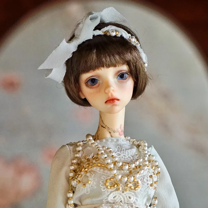Vojta Nude Doll Freedomteller 1/4 Sybil BJD SD кукла 44 см девушка стройная тело свободные глазные шары магазин моды Lillycat - Цвет: Vojta Nude Doll
