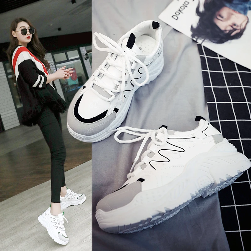 Кроссовки женские 2019 Высококачественная модель из дышащей Повседневное Дамская