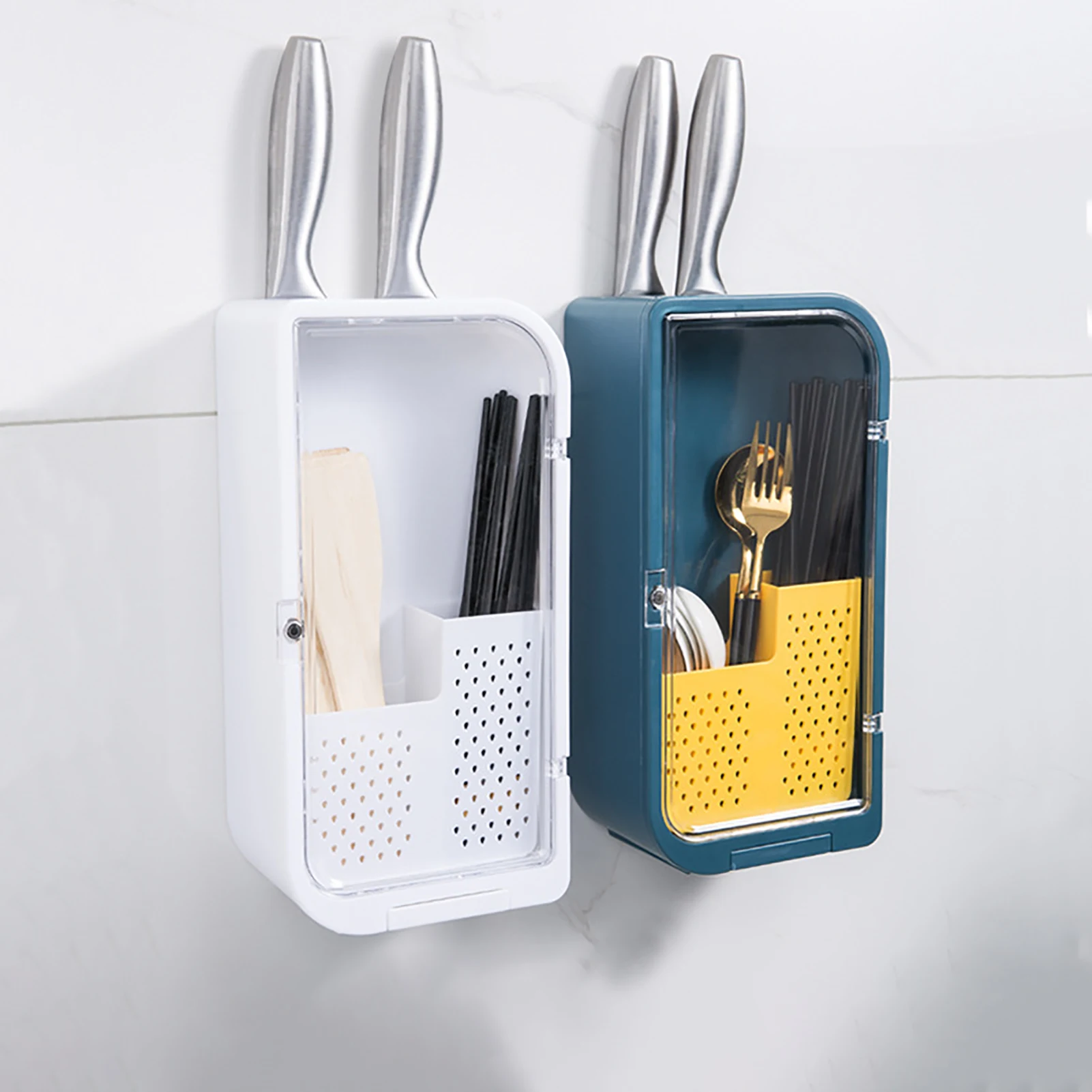 

Spoon Chopsticks Fork Storage Rack Multi Plastic Cutlery Holder For Kitchen Knife Chopsticks Organizer Shelf Cutlery Drain Rack
