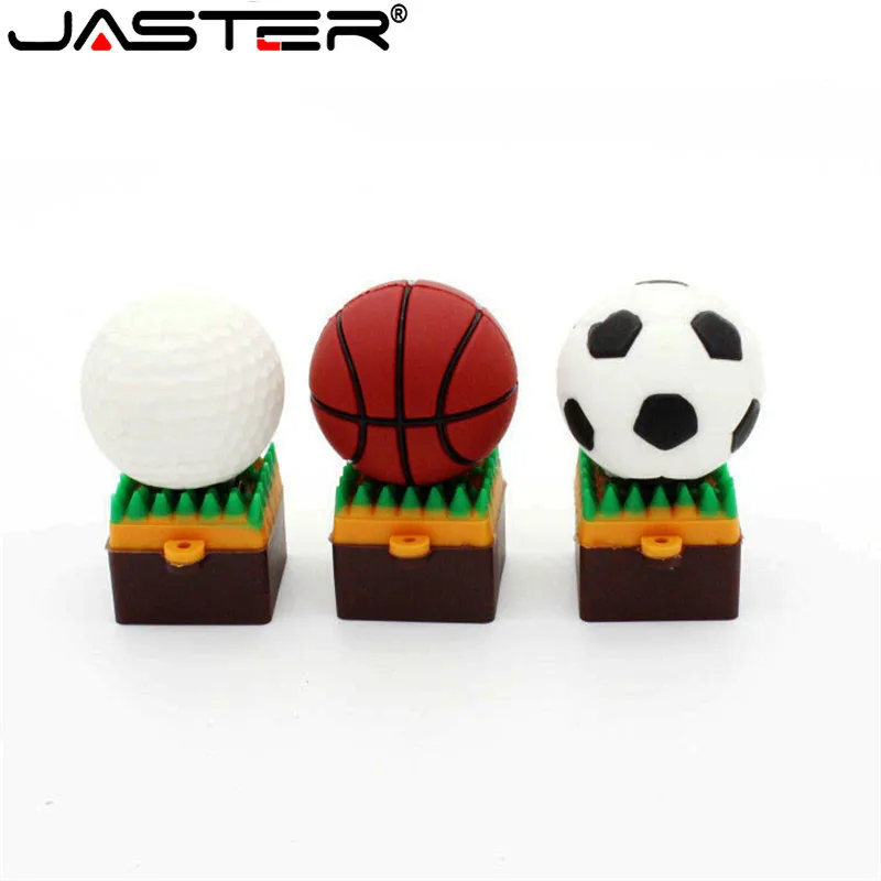 Флэш-накопитель JASTER usb 2 0 для футбола баскетбола гольфа флэш-накопитель 4 ГБ 16 32 64