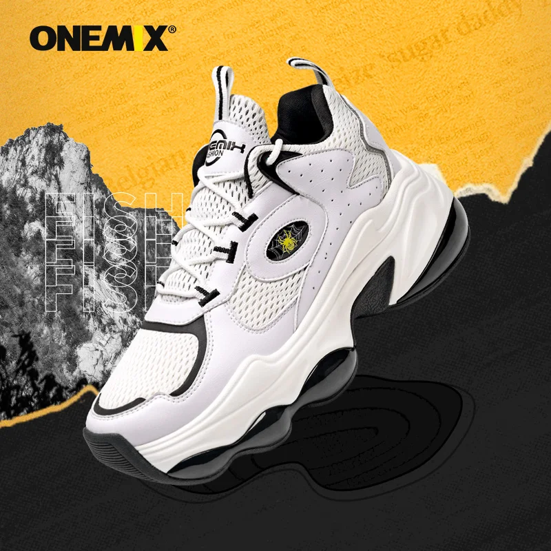 ONEMIX/Женская Высококачественная обувь для бега увеличивающая рост 7 см на