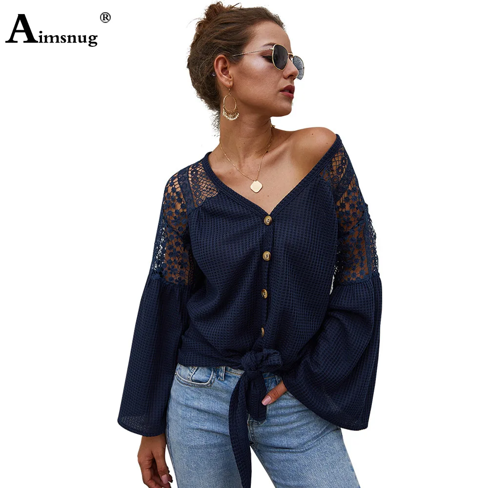 

Aimsnug 2021 Spring Autumn Open Stitch Basic Tops Loose Tee Shirt New Knitting Hollow Out T-Shirt Casual Women Jersey Mujer