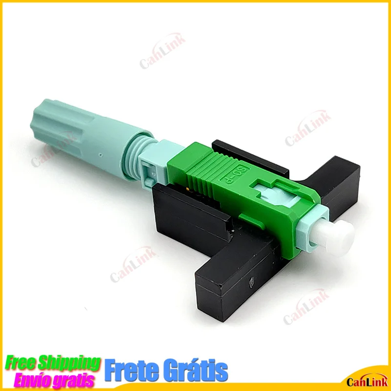 

High quality SC APC 58mm SM Single-Mode Optical Connector FTTH Tool Cold Connector Tool Fiber Optic Fast Connector