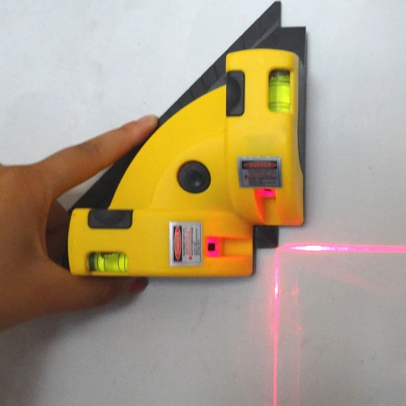 

High-precision Self-leveling Lines 90-degree Right-angle Laser Ground Infrared Level Instrument Measurement Square Laser Marking