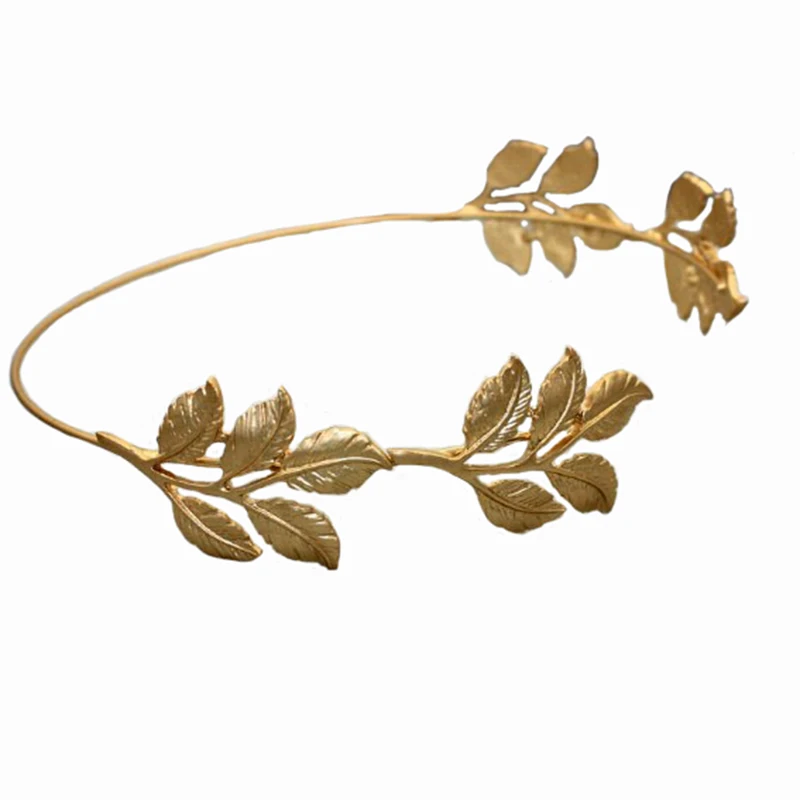 Новое поступление винтажные золотистые украшения для волос в стиле барокко с