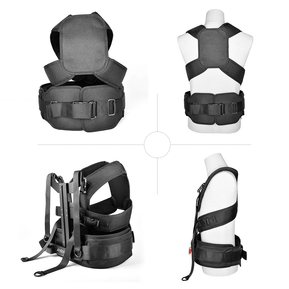 Монопод из алюминиевого сплава для видеосъемки с жилетом фотосъемки совместимый