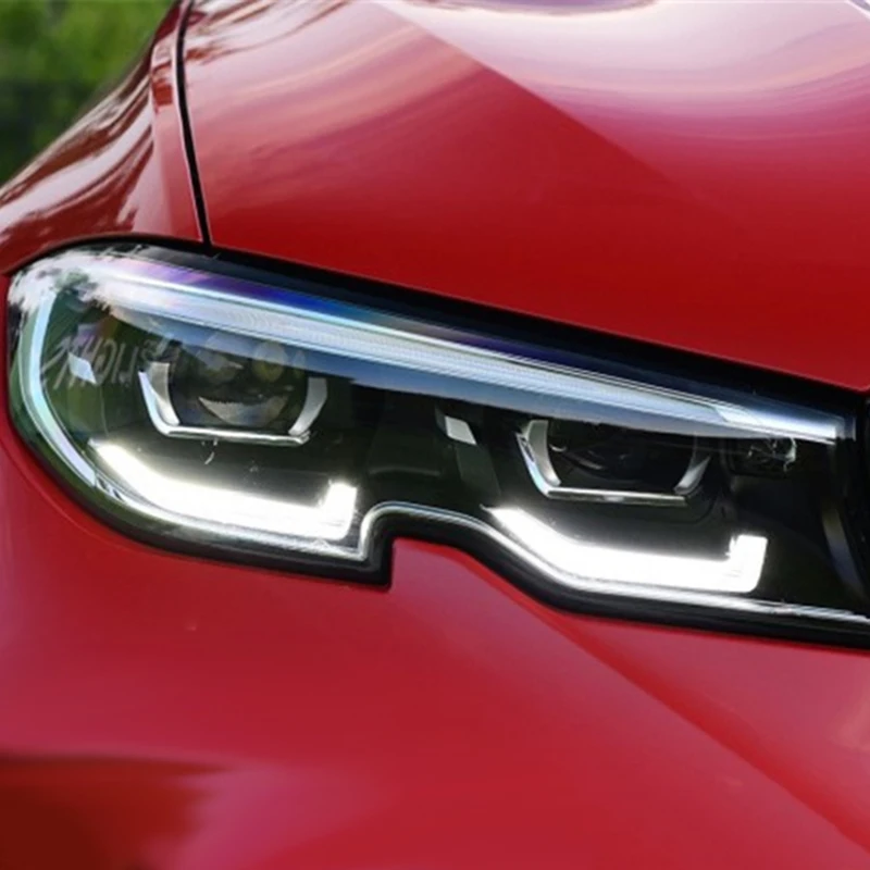 

Car Front Headlight Head Light Lamp Lens Shell Cover Replacement for-BMW 3 Series 325I 330I 325Li 2019 2020