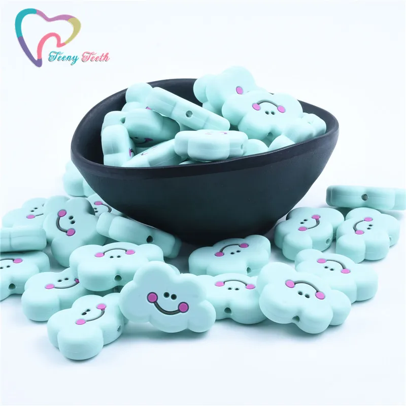 10 шт. силиконовые бусины в форме облака | Украшения и аксессуары