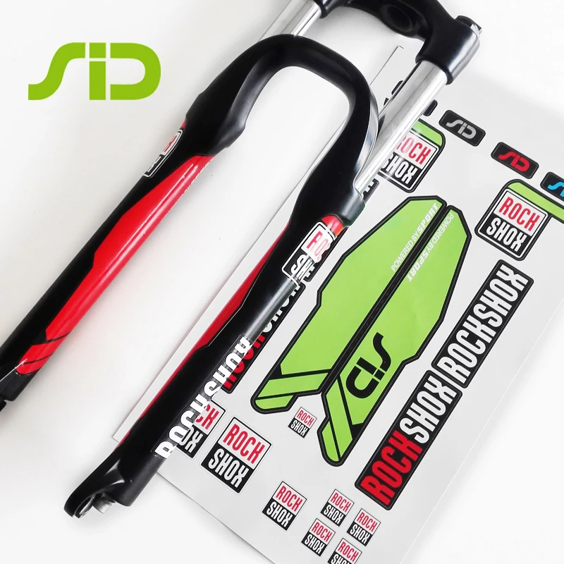Классический стиль rockshox SID Стикеры горный велосипед передний наклейки на вилке s