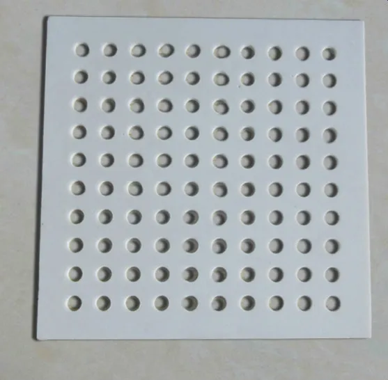 

Ceramic Heat Sink Porous Ceramic Sheet 115X115/100X100mm Alumina Ceramic Layer Substrate