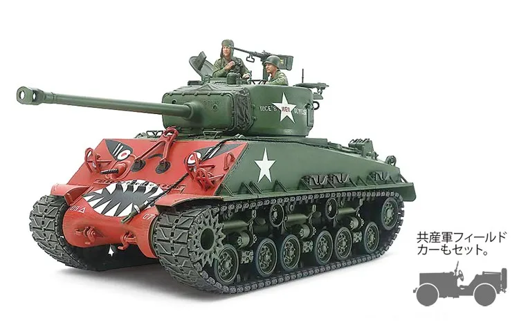 Tamiya 35359 1/35 США M4A3E8 Шерман легкая восемь танков средней величины в корейской войне