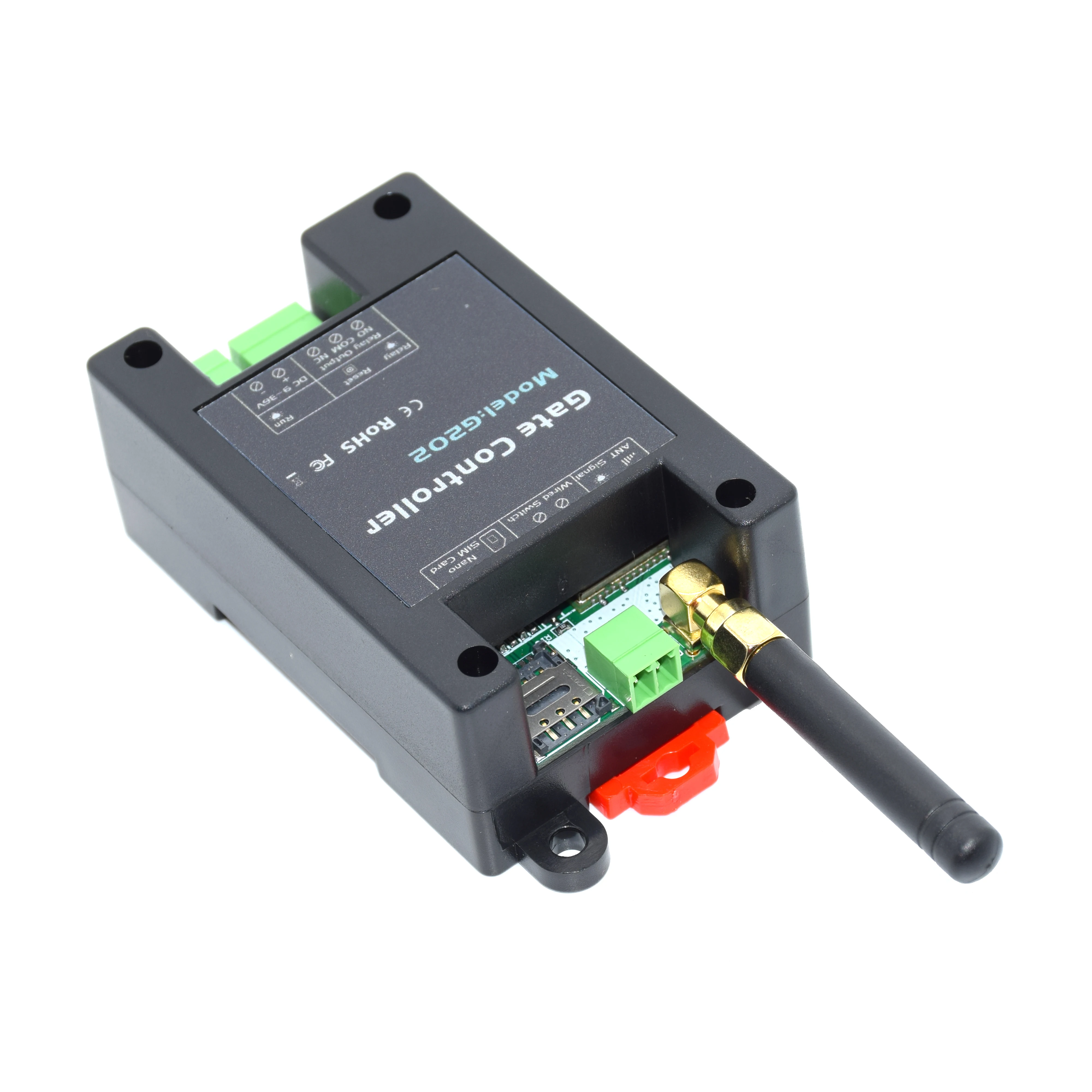4G LTE 2G GSM SMS Smart Remote Relay Switch Controller Standard DIN-rail Mounting Gate Opener | Безопасность и защита